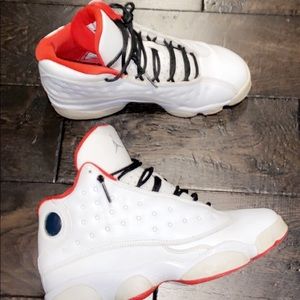 Jordan 13s white